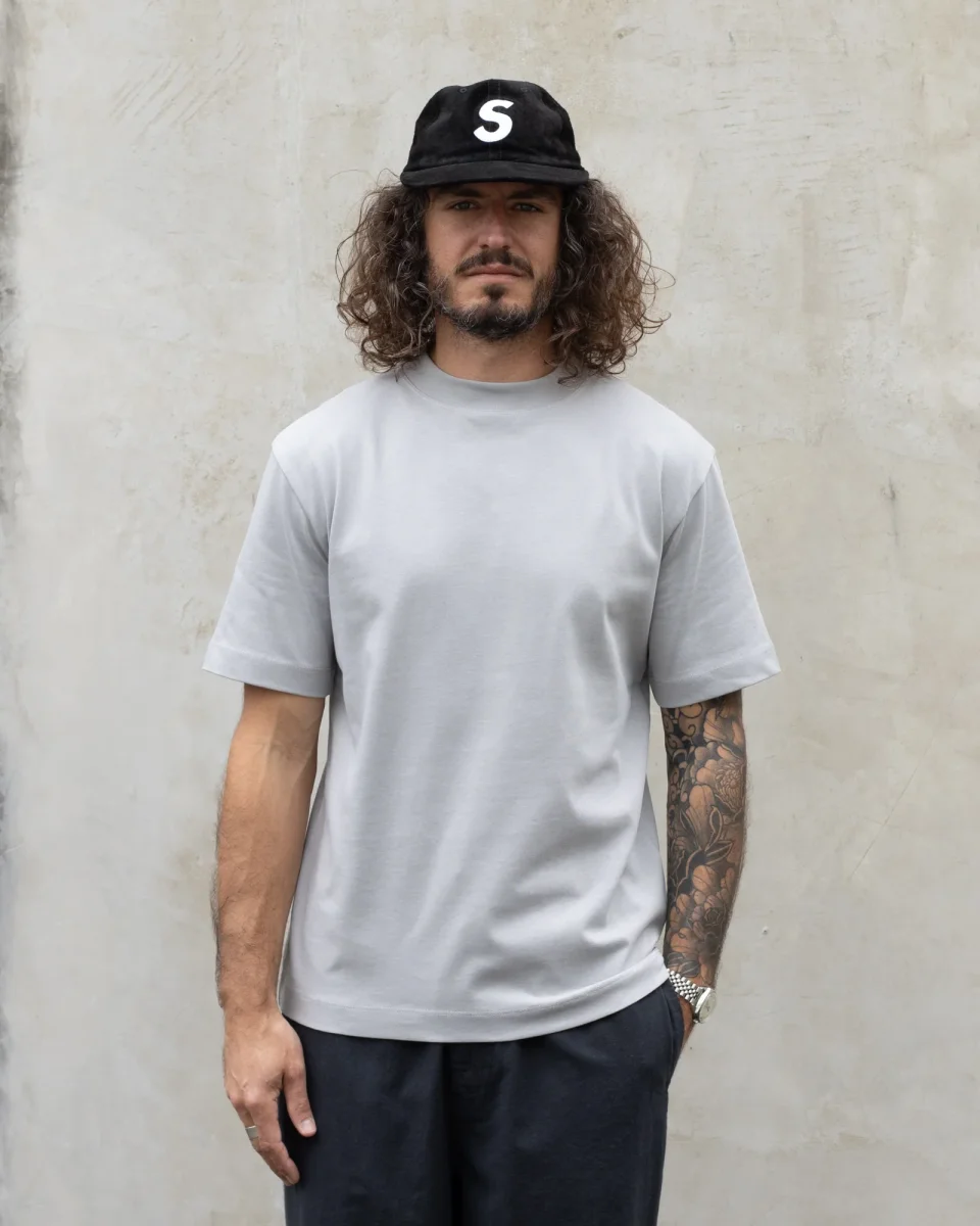 Relaxed Tee Blank Ultimate Grey – Image 3