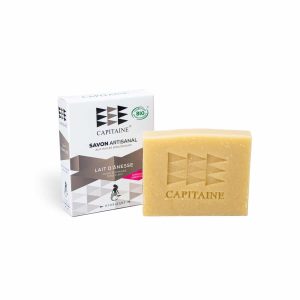 Savon hydratant au lait d&rsquo;ânesse – 100g CAPITAINE