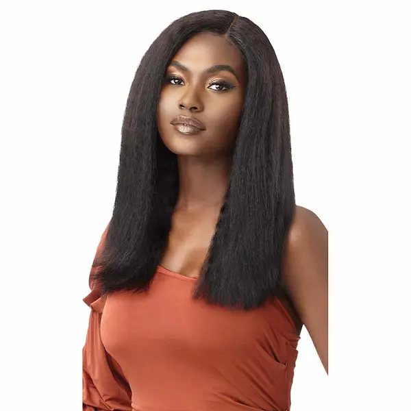 Perruque Naturelle Vierge KINKY STRAIGHT 20 pouces - Outré – Image 3