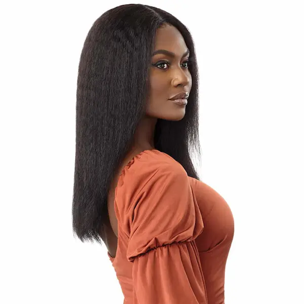 Perruque Naturelle Vierge KINKY STRAIGHT 20 pouces - Outré – Image 4