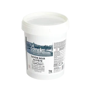 Savon noir en pâte à l&rsquo;huile de lin
